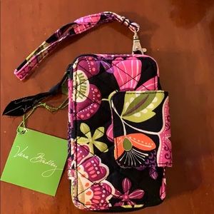Vera Bradley floral wristlet